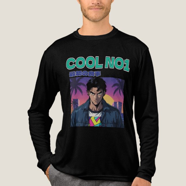 Cool Nr. 1 Tri-Blend Shirt (Vorderseite)