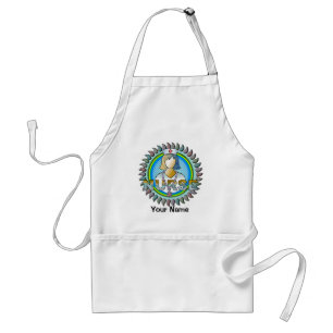 Cool Nurse custom name Apron Schürze