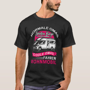 Cool Oma Autohome Camping & Camper T-Shirt