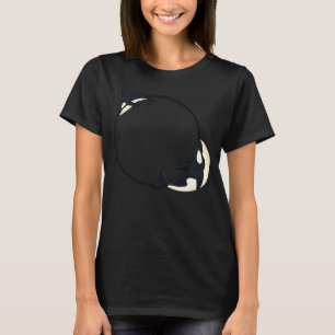 Cool Orcas Whale Niedlich Orca Lover Männer Frauen T-Shirt