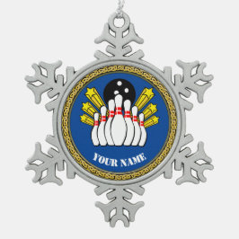 COOL! Ornament - Bowling - Custom Bowler - Name hi