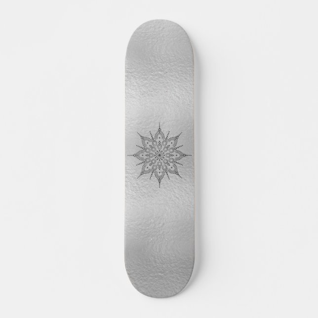 Cool Paint Your Own Mandala Skateboard (Vorne)