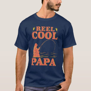 Cool Papa Angeln Lover Vater Geburtstagsjag T-Shirt