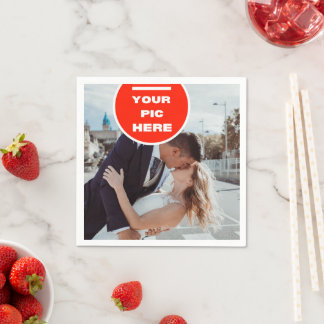 Cool! Paper Napkin - Personalisiert Serviette