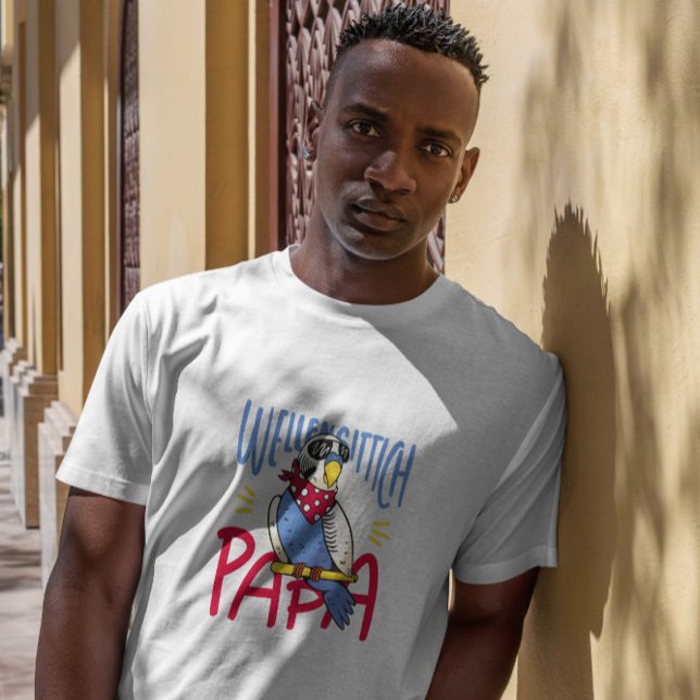 Cool Parakeet Bird T-Shirt (Von Creator hochgeladen)
