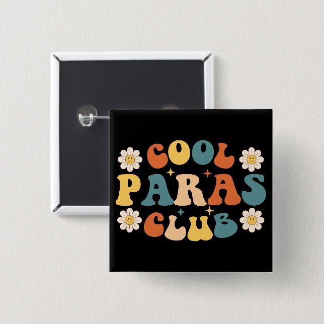 Cool Paras Club Button (Vorne & Hinten)