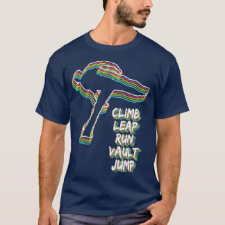Cool Parkour Freestyle City Runner Urban Ninja T-Shirt
