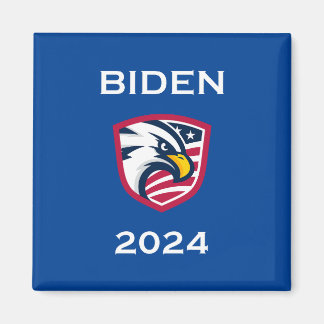 Cool Patriotic Joe Biden 2024 Wahl Eagle Dark Magnet