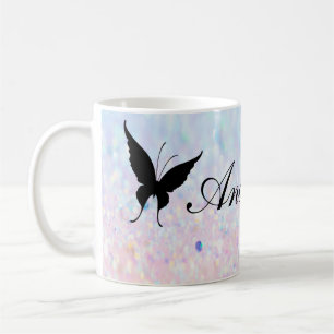 Cool, Phantastisch, Blue Buterfly Kaffeetasse