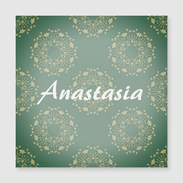 Cool, Phantastisch, Lüster Magnetkarte (Vorderseite)