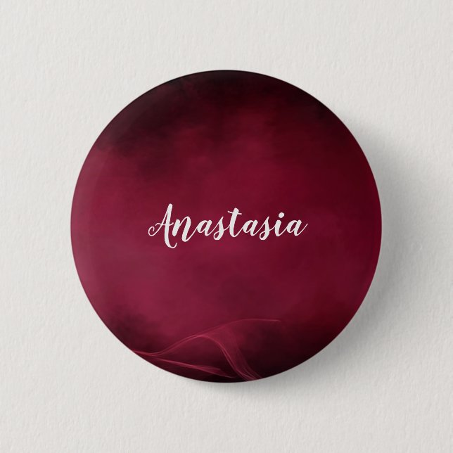 Cool, Phantastisch, rot Button (Vorderseite)