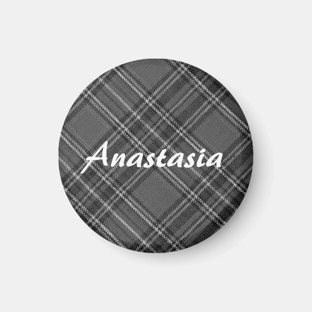 Cool, Phantastisch, schwarz und weiß Magnet (Vorne)