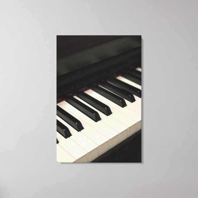 Cool Piano Design Leinwanddruck (Vorderseite)