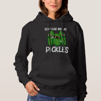 Cool Pickle For Men Women Pickle Food Cucumber   Hoodie