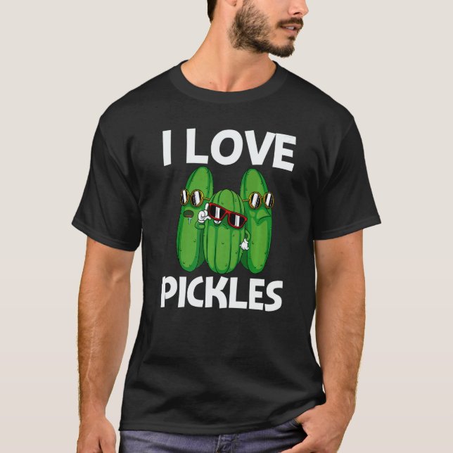 Cool Pickle For Men Women Pickle Food Cucumber     T-Shirt (Vorderseite)