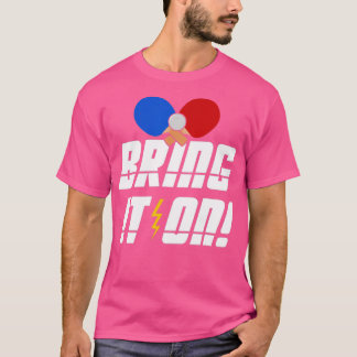 Cool Ping Pong Tischtennis T-Shirt