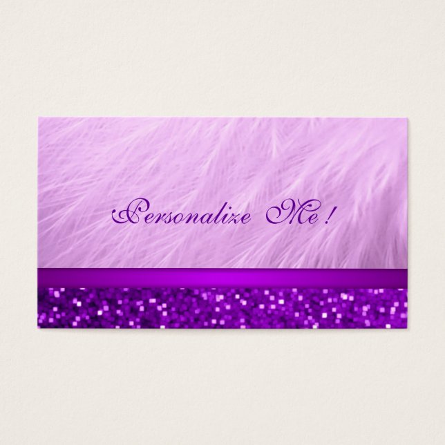 Cool Pink Lila Girly Glitzer / House of Grosch (Vorderseite)