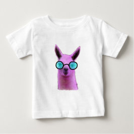 Cool Pink Llama! Baby T-shirt