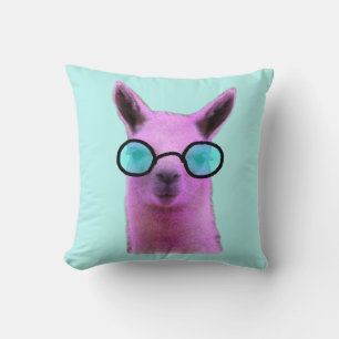 Cool Pink Llama! Kissen