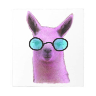 Cool Pink Llama! Notizblock
