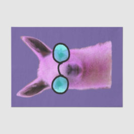 Cool Pink Llama! Seidenpapier