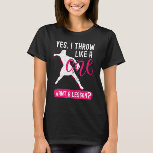 Cool Pitchers Softball für Spielermädchen T-Shirt