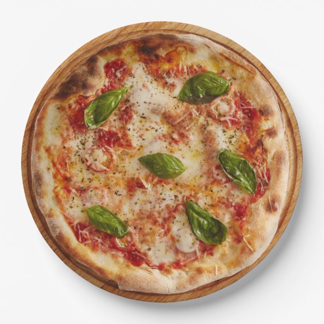 Cool Pizza Party Stuff Pappteller (Vorderseite)