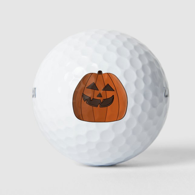Cool Pumpkin Golfball (Vorderseite)