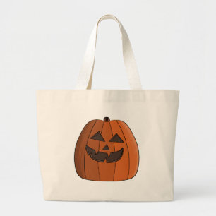 Cool Pumpkin Jumbo Stoffbeutel