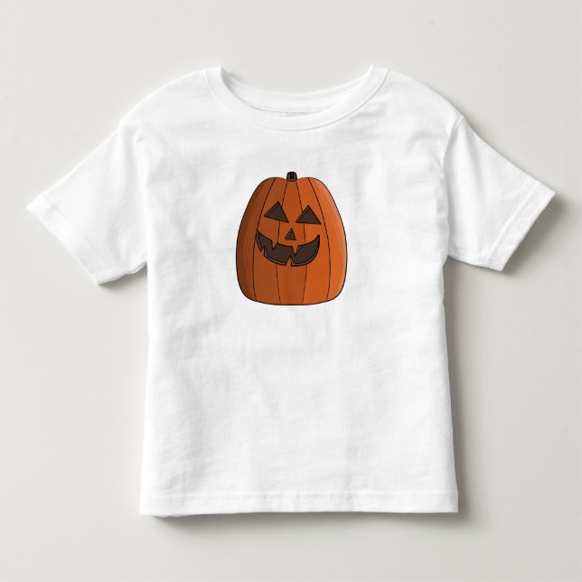 Cool Pumpkin Kleinkind T-shirt (Vorderseite)