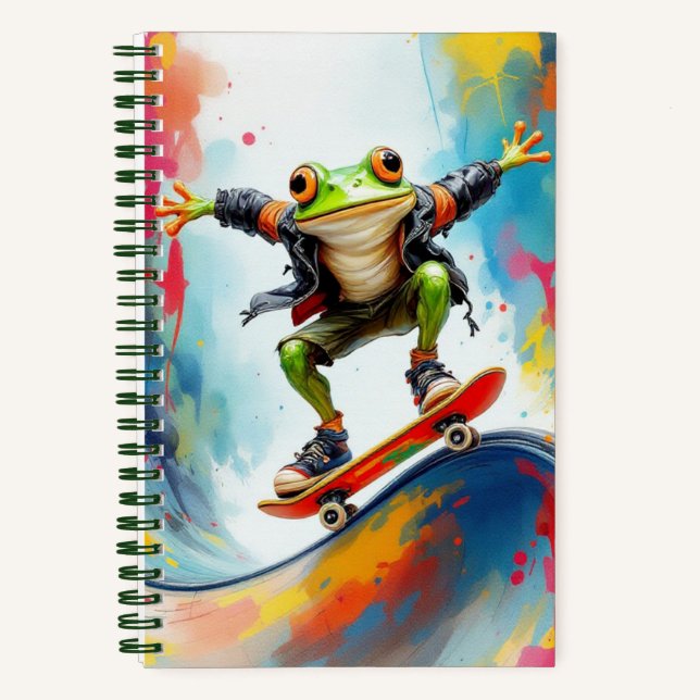 Cool Ramp, Autor Natasha Us Notizbuch (Vorderseite)