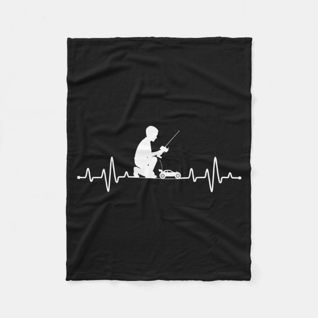 Cool Rc Racing Art For Men Women Remote Control Rc Fleecedecke (Vorderseite)