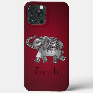 Cool Red Elephant Case-Mate iPhone Hülle
