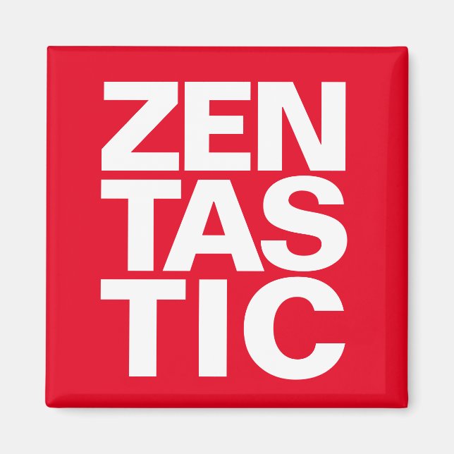 Cool Red Zentastic Magnet (Vorne)
