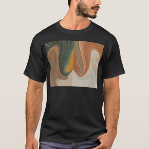 Cool Retro Abstrakt Graphic bunt Matata strand T-Shirt