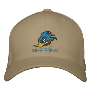 Cool Retro Cartoon Bird Bestickte Baseballkappe