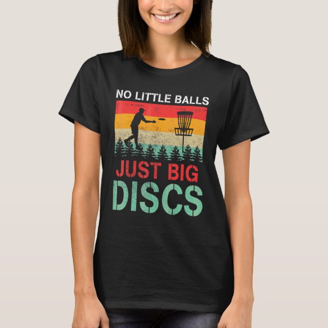 Cool Retro Disk Golf Sport 16 T-Shirt (Vorderseite)