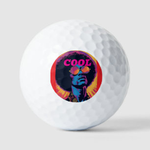Cool-/Retro-Golfbälle Golfball
