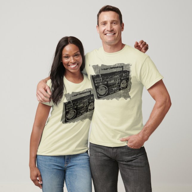Cool Retro-Kiste Not leidend T-Shirt (Unisex)