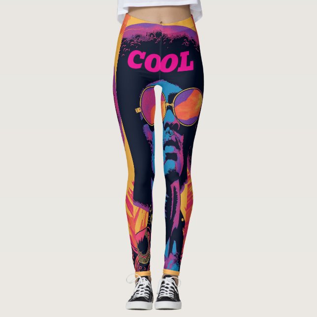 Cool/Retro-Leggings Leggings (Vorderseite)