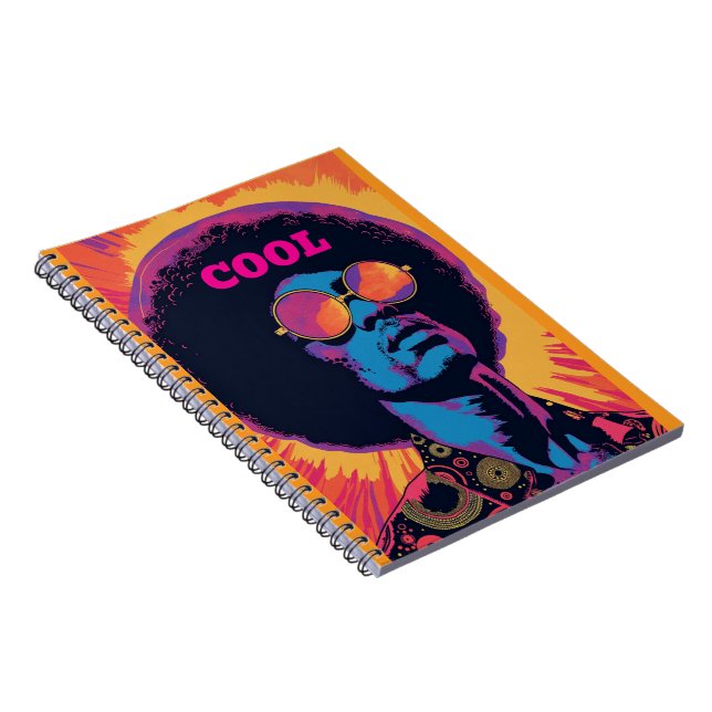 Cool/Retro-Notebook Notizblock (Rechte Seite)