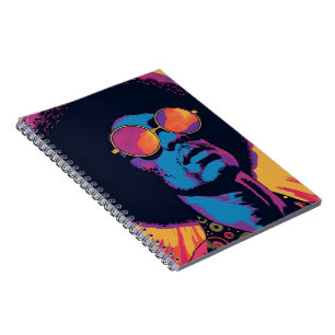 Cool/Retro-Notizbuch Notizblock