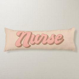 Cool Retro Nurse Kissen | Geschenk für Krankenschw