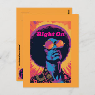 Cool/Retro Postkarte