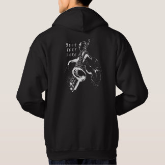 Cool Retro Saxophonist Custom Name (名入れ・カスタム対応) Hoodie