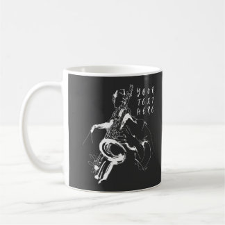 Cool Retro Saxophonist Custom Name (名入れ・カスタム対応) Kaffeetasse