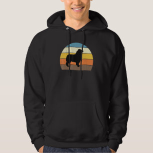Cool Retro Sunset Australian Shepherds - Großer Sp Hoodie