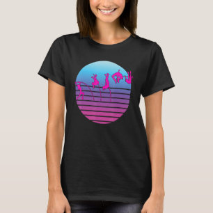 Cool Retro Vault Athlete Vaulter Pole Jumper T-Shirt