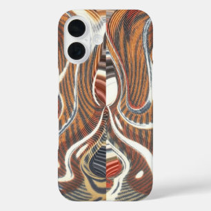 Cool Retro Vintag Aztec Hakuna Matata Colors iPhone 16 Hülle