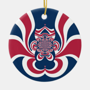 Cool Retro Vintag Hakuna Matata GIBT Trendflagge Keramikornament